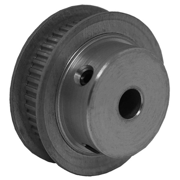 B B Manufacturing 48MP025-6FA3, Timing Pulley, Aluminum, Clear Anodized,  48MP025-6FA3